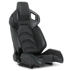 Magshion Racing Simulator Game Seat With Adjustable Slide, Black