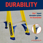 Louisville Ladder Fiberglass Step Ladder, 5-Foot, 250-Pound Load Capacity, Type I - FS2005