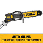 DEWALT 20V Max XR Brushless Cordless Pole Saw - 8 in Bar And Chain