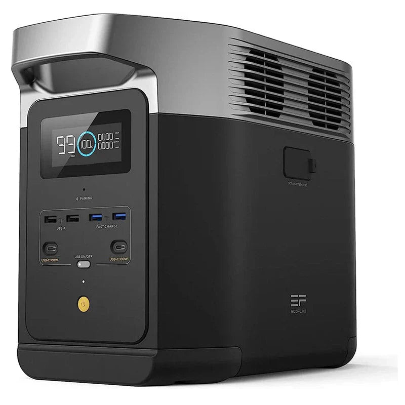 EcoFlow DELTA 2 Portable Power Station 1024Wh 1800W With Waterproof Bag - EFD330