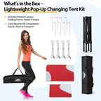 EAGLE PEAK Ultra Compact 4 ft x 4 ft Pop-Up Changing Room Canopy - Flex