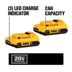 DeWalt 20V MAX 10-Tool Combo Kit With Batteries & Charger - DCK1020D2