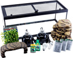 Tetra Aquatic Turtle Deluxe Aquarium Kit, 20 Gallons, 30 in