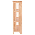 Winsome 3-Section Foldable Shelf, Natural Finish - 25.98 x 12.28 x 42.00 Inches