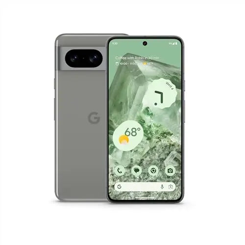Google Pixel 8 Unlocked Android Smartphone, Obsidian, 128 GB