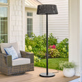 Better Homes & Gardens Electric Outdoor Patio Heater - Black Floor Lamp