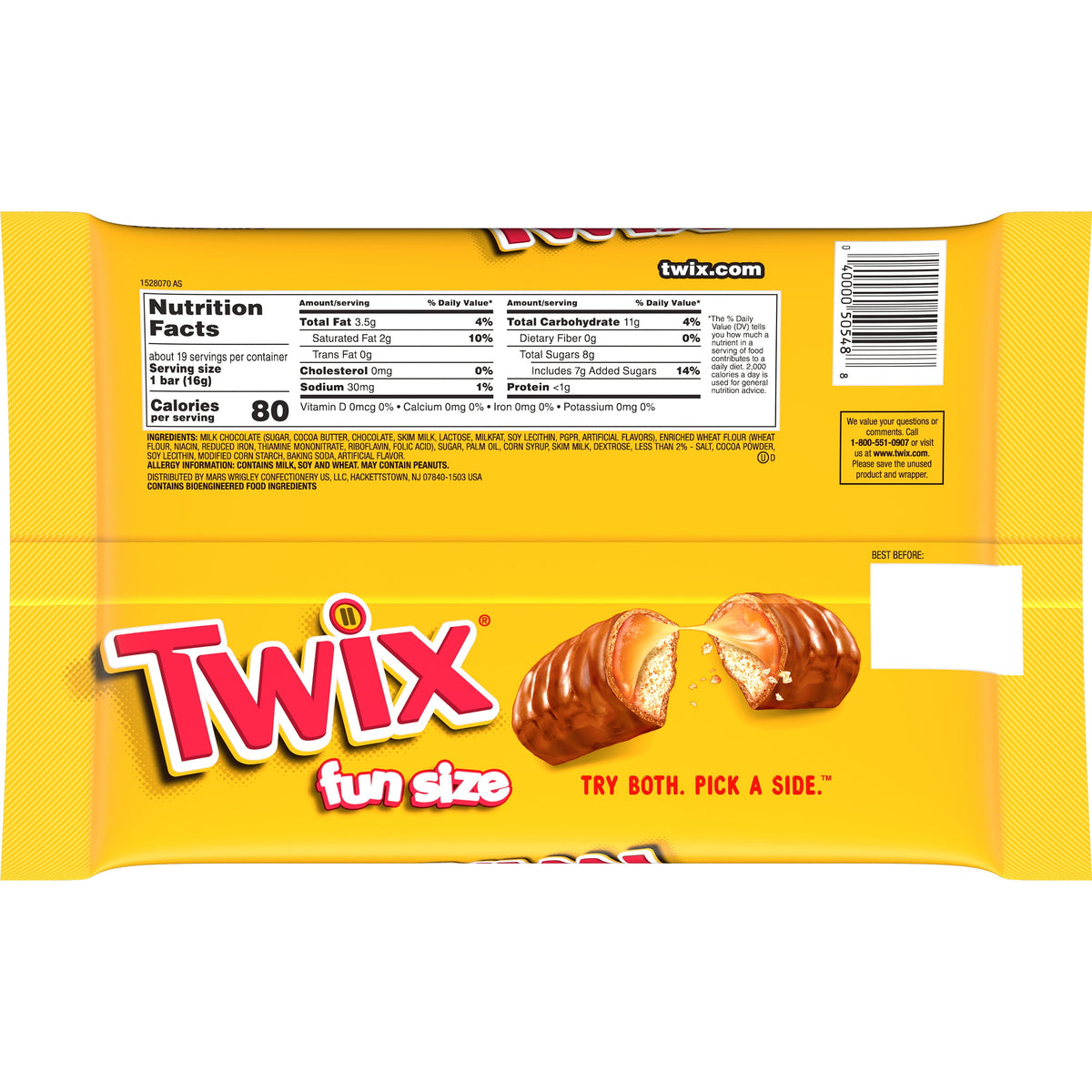 Twix Caramel Cookie Chocolate Bars