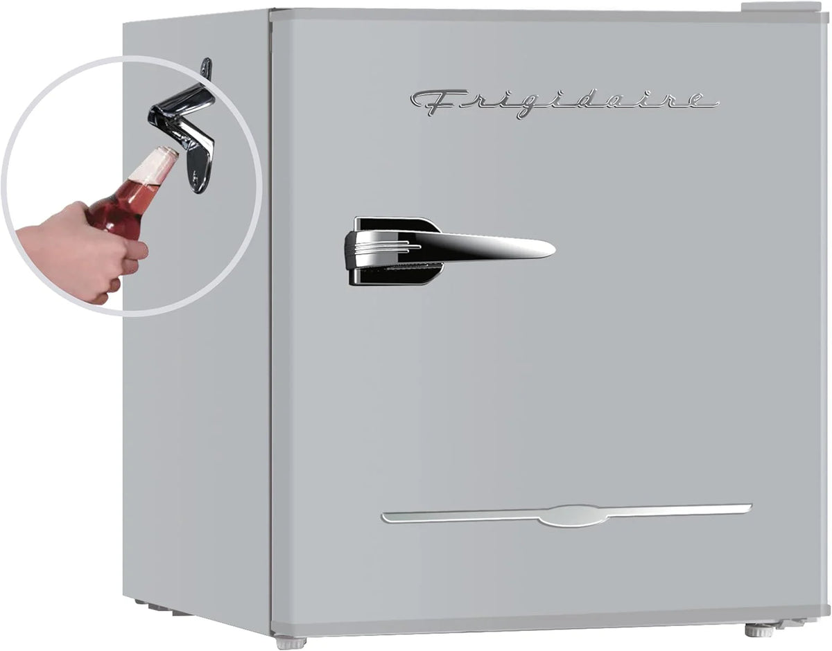 Frigidaire Retro Compact Refrigerator 1.6 cu ft 16 in D x 18 in W x 18.5 in H Moonlight - EFR176