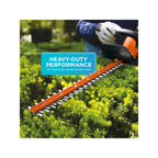 BLACK+DECKER 20V MAX Cordless Lithium 22 in Hedge Trimmer - LHT2220