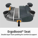 Chicco 2-in-1 Booster Seat, Adjustable High-Back And Backless Options, 4-100 lbs