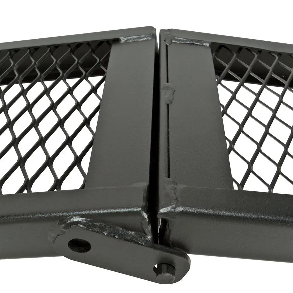 90in Black Steel Dual Runner Folding ATV Ramps