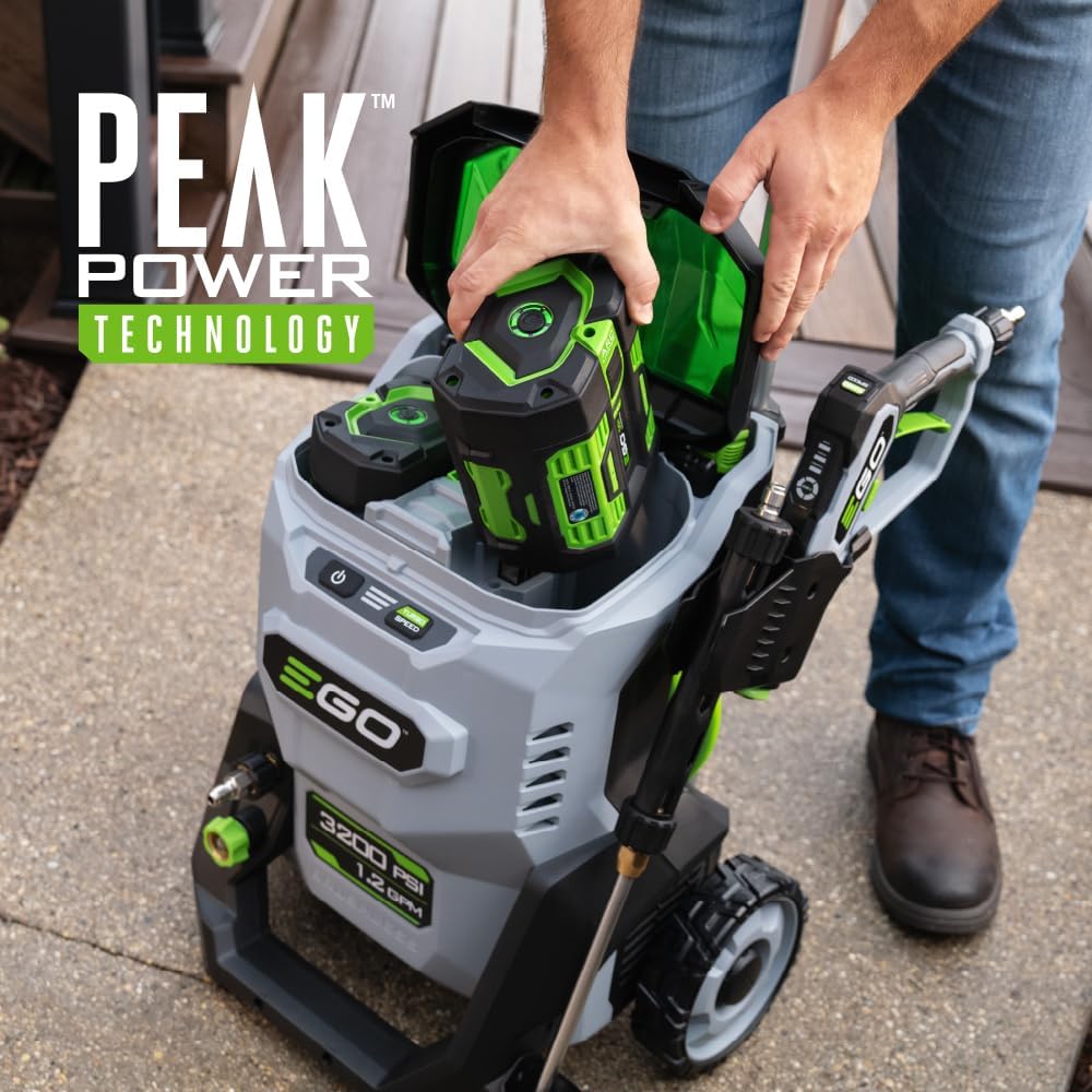 EGO Power+ Electric Pressure Washer 3200 PSI, Battery And Charger Not Included - HPW3200