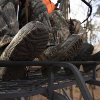 21-Foot 2-Person Ladder Treestand With Adjustable Shooting Rail