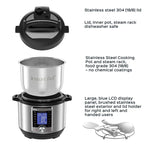 Instant Pot Ultra Mini 3-Quart Programmable Cooker, Stainless Steel, Silver, 16-in-1 - Ultra Mini