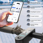 Electric Scooter With 350W/500W Motor And 22 Mph Top Speed