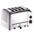Dualit Classic 4-Slice Toaster, Stainless Steel - NewGen
