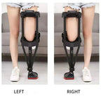 Hands-Free Knee Crutch - Adjustable Height With Padded Support