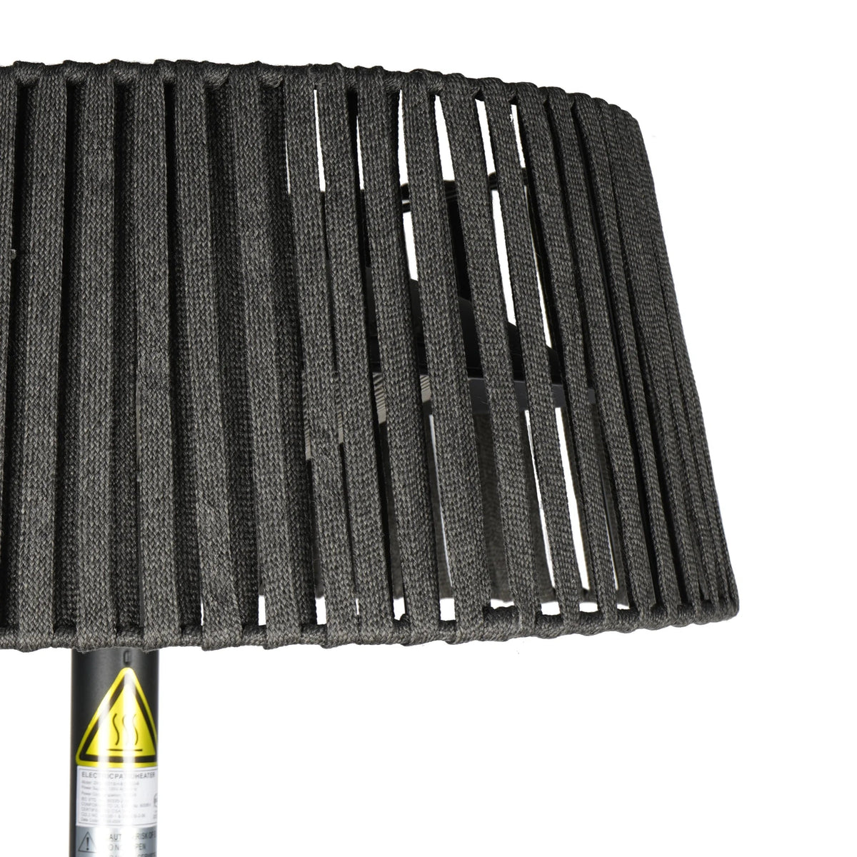 Better Homes & Gardens Electric Outdoor Patio Heater - Black Floor Lamp