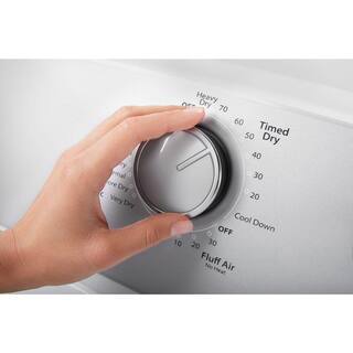 7.0 Cu. Ft. Electric Dryer - White