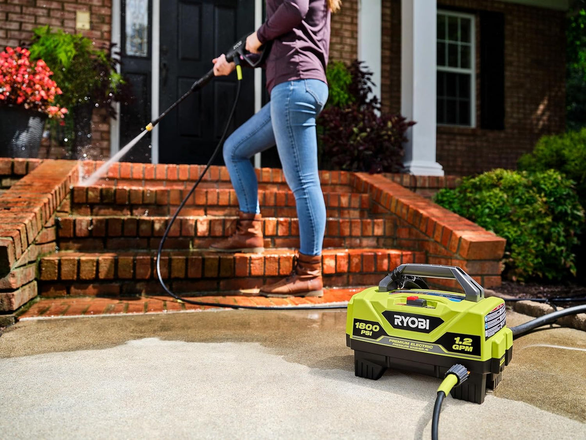 RYOBI 1800 PSI Electric Pressure Washer - 13 Amp