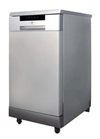 SPT Portable Dishwasher, 18 inch, 8 Place Settings, Stainless Steel - SD-9263SSA