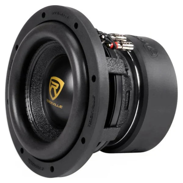 Rockville 8 Inch 2000W Car Audio Subwoofer Dual 2-Ohm - W8K9D2