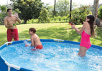 Intex Metal Frame Above Ground Swimming Pool With Filter And Cover, 12 Ft x 30 Inches - 28211EH