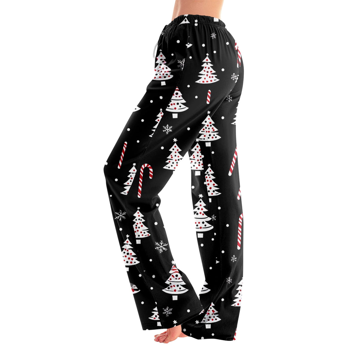 Hearthz Halloween Flannel Pajama Pants Women Plush Fuzzy Pajama Pants for Women Plaid Warm Cozy Pj Bottoms Lounge Pants Flannel Pants for Women
