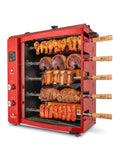 Brazilian Flame Churrasco Propane Gas Rotisserie Oven Grill Roaster With Auto Rotating Skewers - 2024 Series