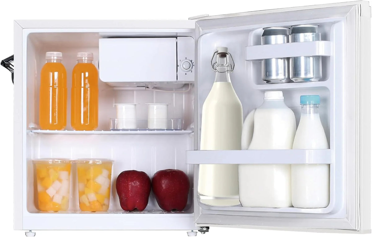 Frigidaire Retro Compact Refrigerator 1.6 cu ft 16 in D x 18 in W x 18.5 in H Moonlight - EFR176