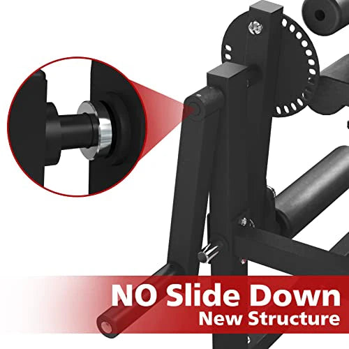 GMWD Leg Extension And Curl Machine - Adjustable Leg Exercise Bench