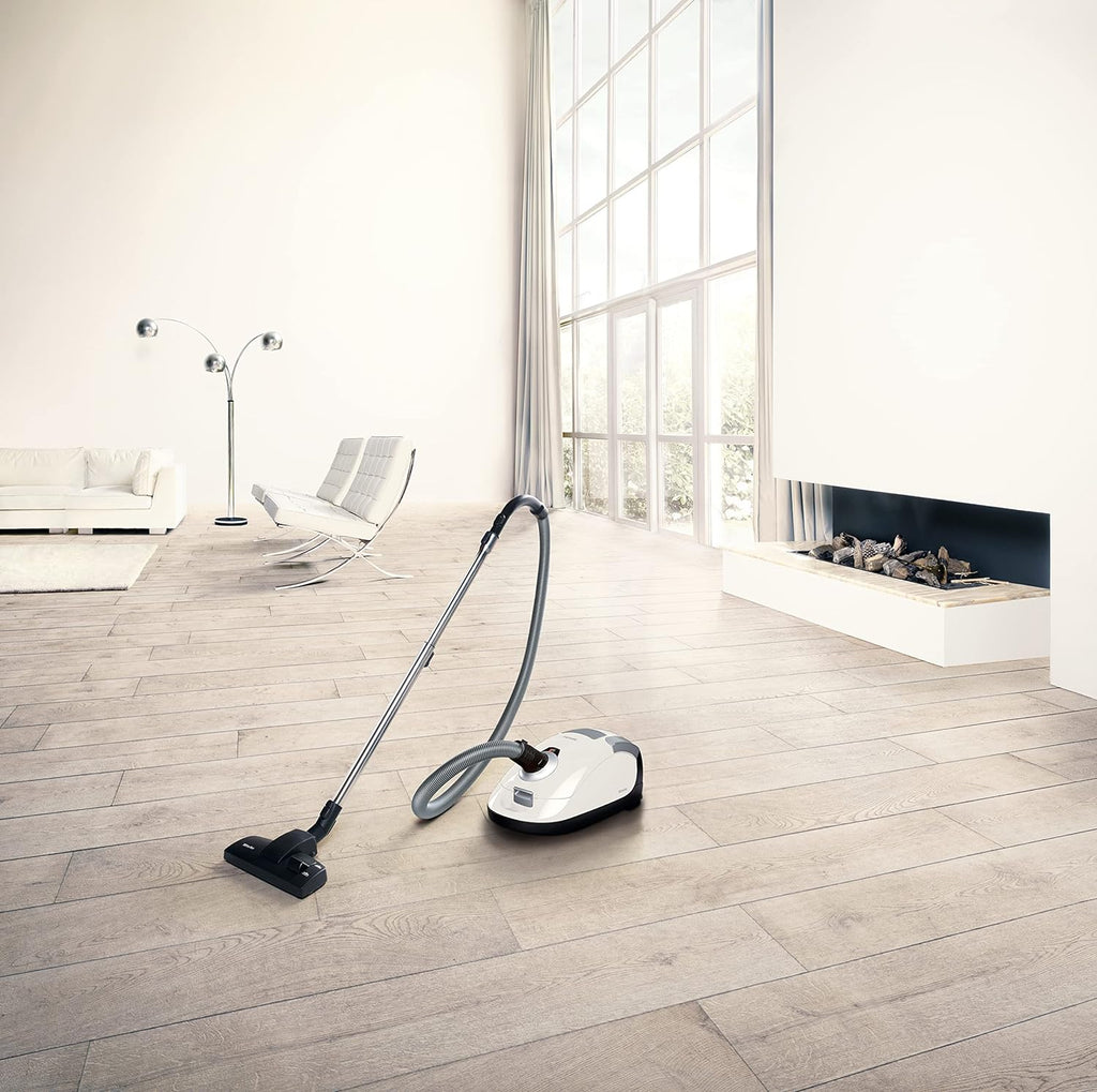Miele Compact C1 Pure Suction Canister Vacuum Cleaner, Lotus White - Compact C1