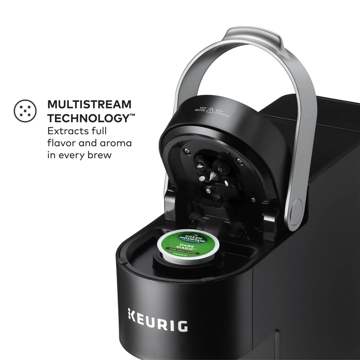Keurig K-Slim Black Single-Serve K-Cup Pod Coffee Maker