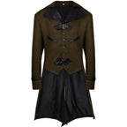 Men LYXSSBYX Mens Jackets Fall Fashion Halloween Men's Costume Men's Mid Length Retro Tuxedo Costume