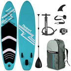 FBSPORT Inflatable Stand Up Paddle Board 11ft x 33in x 6in With SUP Accessories