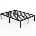 EMODA Queen 18 Inch Heavy Duty Metal Platform Bed Frame - No Box Spring Needed