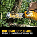 DEWALT 20V MAX 8-in Brushless Cordless Pruning Chainsaw - DCCS623B