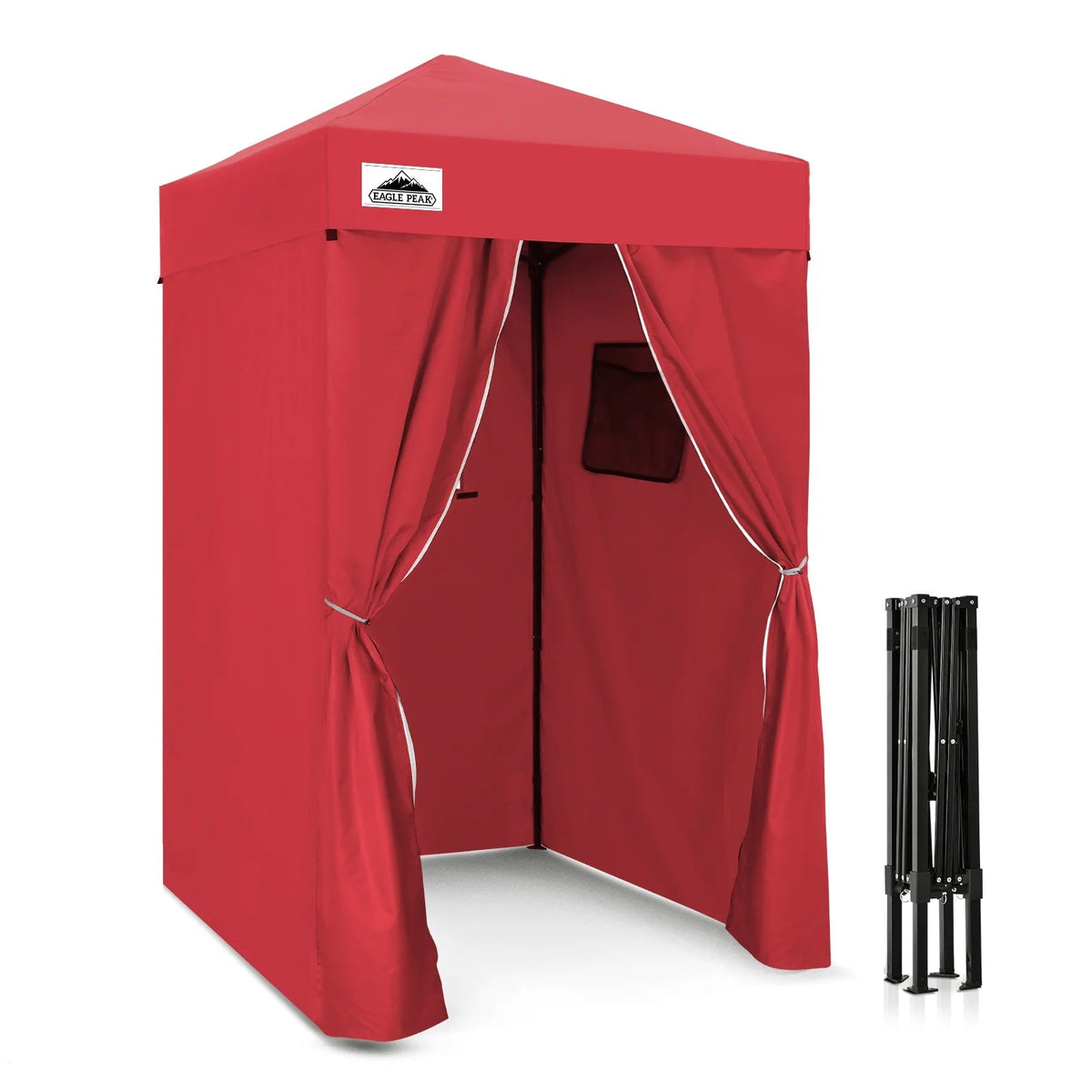EAGLE PEAK Ultra Compact 4 ft x 4 ft Pop-Up Changing Room Canopy - Flex