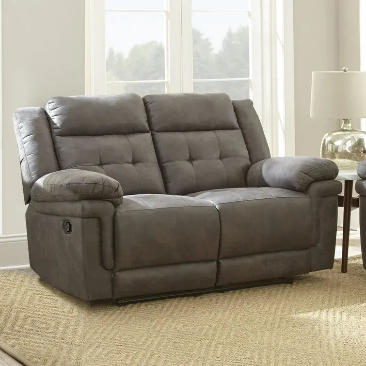66in Pillow Top Arm Reclining Loveseat