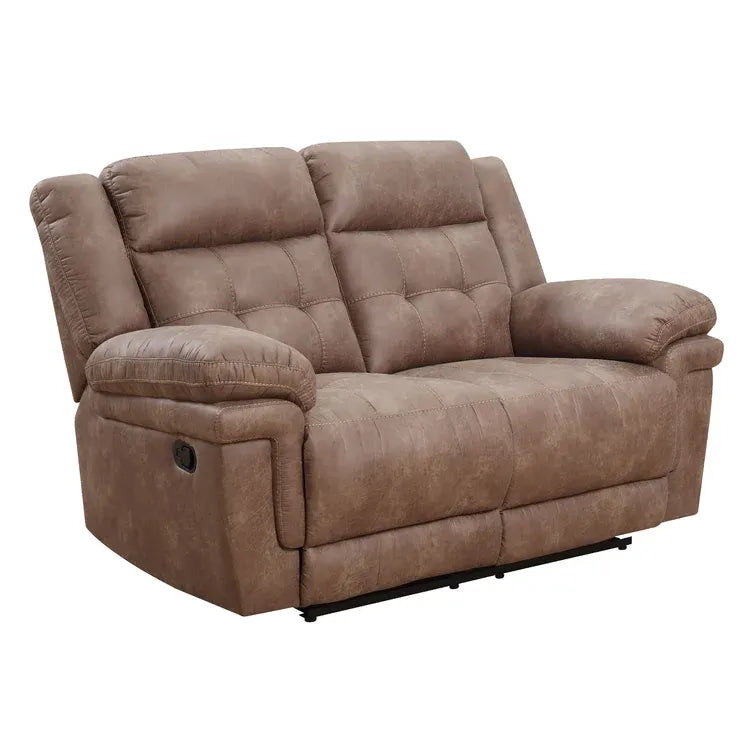 66in Pillow Top Arm Reclining Loveseat
