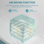 AIRMSEN Portable Countertop Dishwasher With 5L Built-In Water Tank And 5 Washing Programs - AE-TDQR03