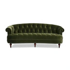 Jennifer Taylor Home La Rosa Chesterfield Sofa, 84-inch Velvet Tufted Upholstery - La Rosa 84 Mid