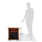 Duraflame Portable Electric Infrared Quartz Heater, 1,000 sq ft, 5,200 BTUs