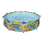 Bestway Steel Pro Round Above-Ground Swimming Pool 9-Foot By 26-Inch - Steel Pro