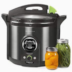 Presto 12 Qt Digital Pressure Canner, Black Stainless - 02144