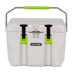 Lifetime Bear-Resistant High Performance Camping Cooler, 28 qt, 20 Can Capacity, Boulder Gray - 91289