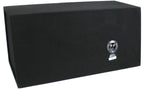 12-Inch Dual Loaded Car Subwoofer With Enclosure And Amplifier