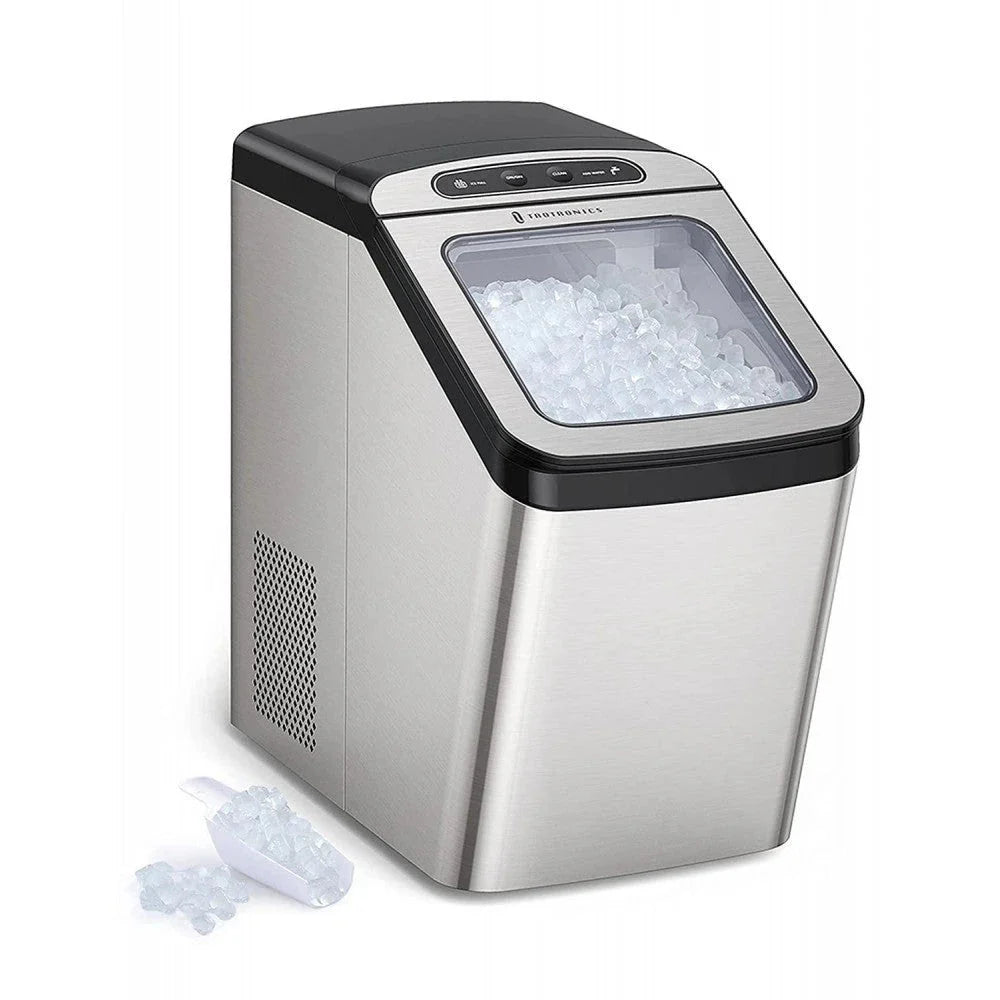 TAOTRONIC Countertop Nugget Ice Maker, 26lb Per Day, 3.3lb Ice Bin