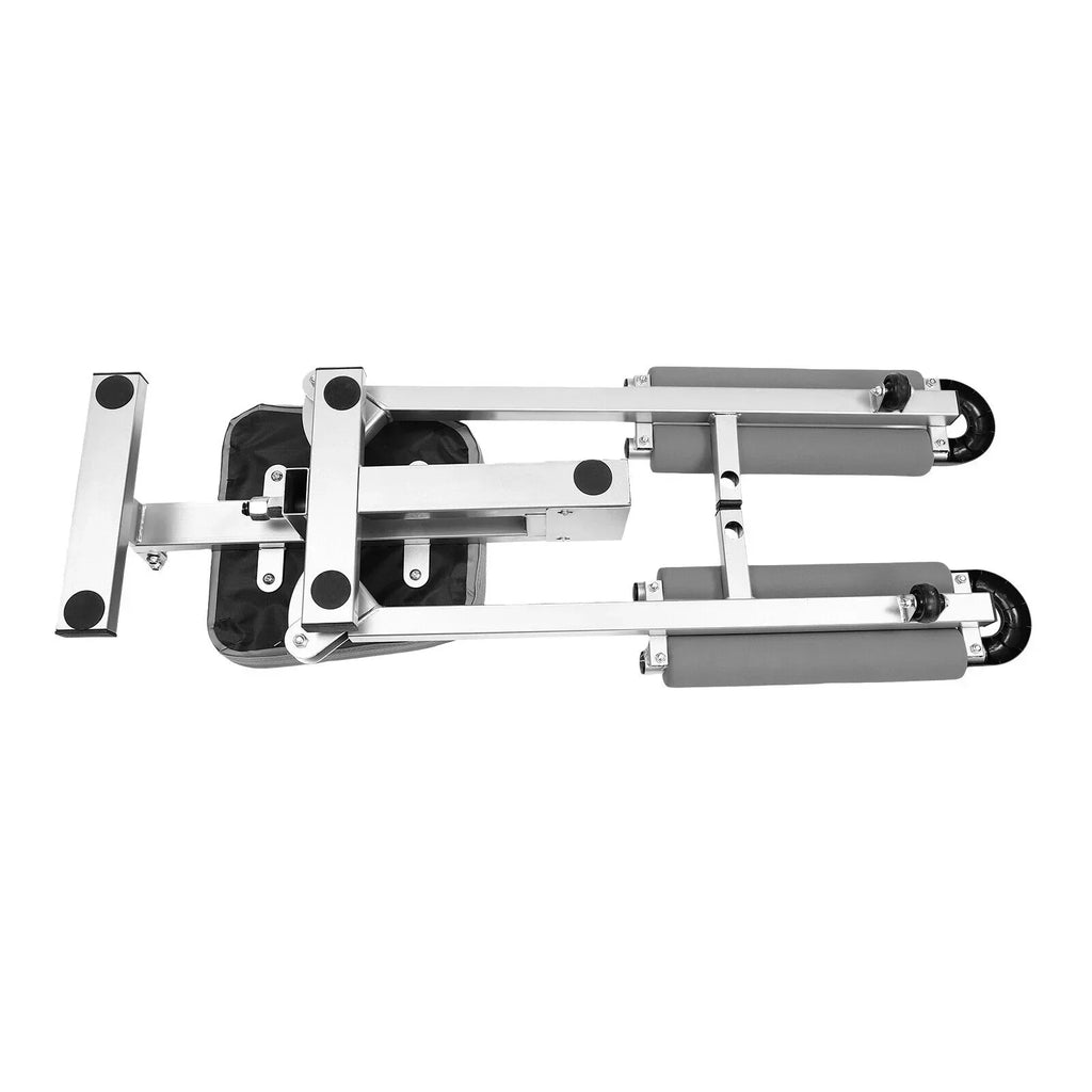 Leg Stretcher Training Machine, Steel, Gray, 330 lbs Capacity