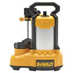 DEWALT 1 HP Stainless Steel And Cast Iron Submersible Sump Pump - DXWP62183